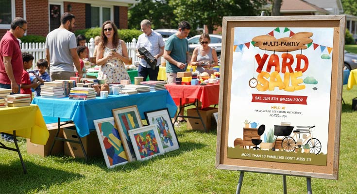 Yard Sale Flyer Design That Converts Browsers to Buyers
